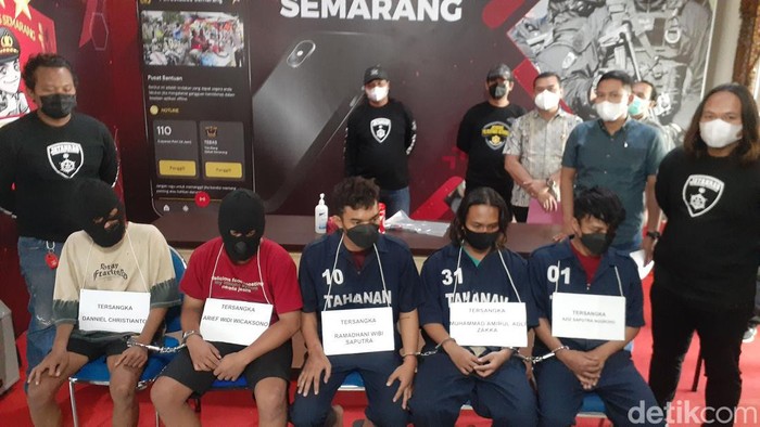 Aksi ‘Klithih’ Terjadi di Semarang! 3 , Polrestabes Semarang Berhasil Tangkap 5 Orang Pelaku Pembacokan 3 Taruna AMNI