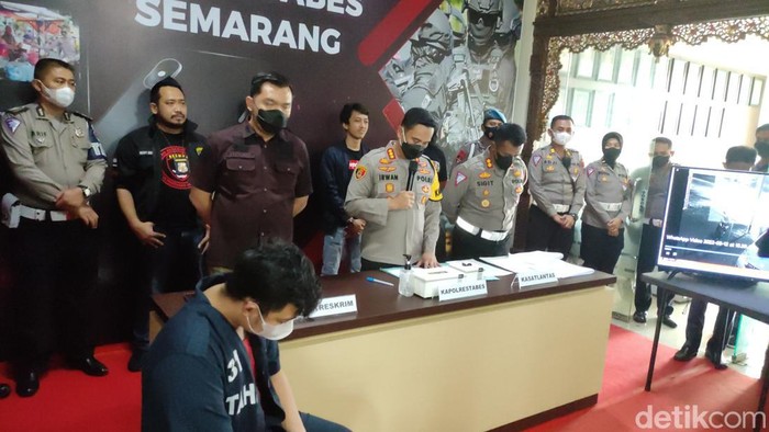 Polrestabses Semarang Berhasil Ungkap Penemuan Mayat di Sungai Depan Perpus Jateng