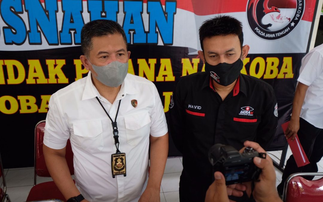 Komitmen Berantas Narkoba, Ditresnarkoba Polda Jateng Musnahkan 3,4 Kg Barang Bukti Sabu Jaringan Internasional