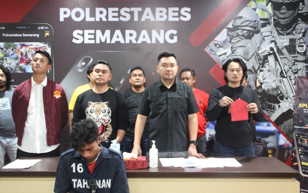 Presss Release Pencurian NMax Milik Tetangga Saat Sholat Tarawih Di Purwosari Semarang Utara