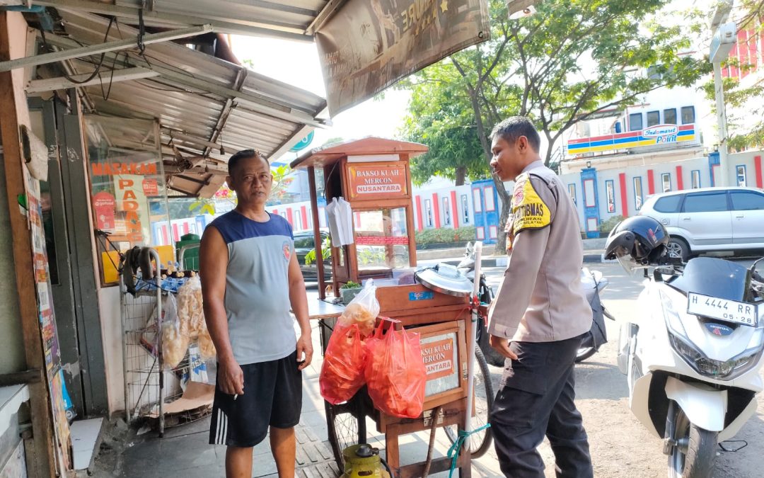 Pererat Silaturahmi, Aipda Suhartanto Sambang Bakso Kuah Mercon Nusantara