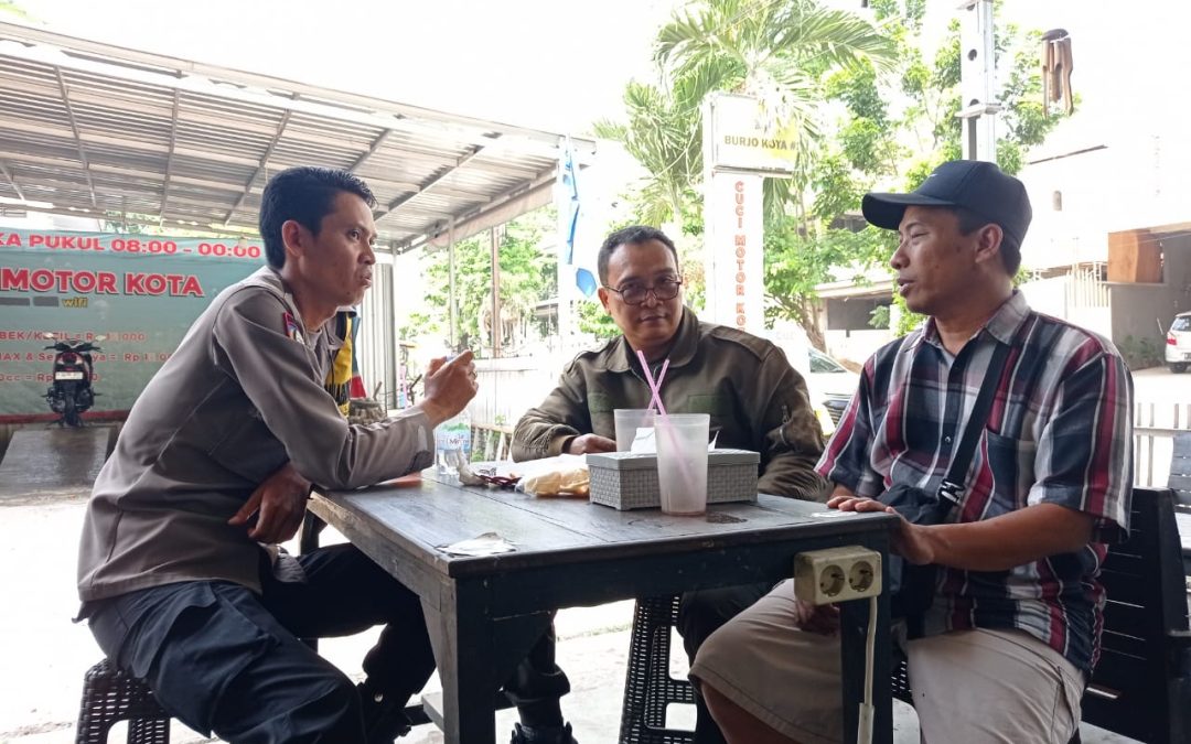Serap Aspirasi Warga, Aipda Adi Widyantoro Sambang RT 2 RW 3 Lamper Lor