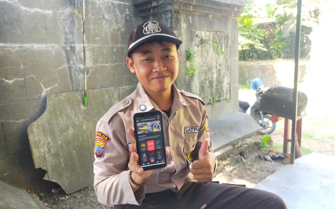 Bentuk Percepatan Tindakan Kepolisian Aipda Winarto Sosialisasikan Fitur Kenita Pada Aplikasi LIBAS