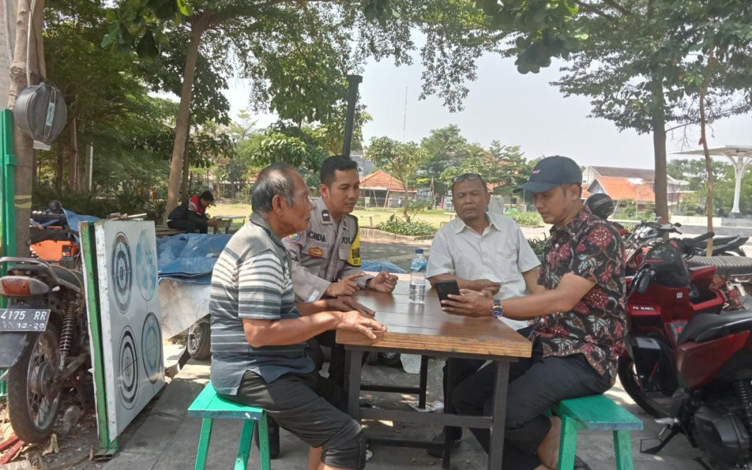 Jaga Kondusifitas, Aipda Candra Marmesa Sambang Warga RT 6 RW 5 Lamper Tengah