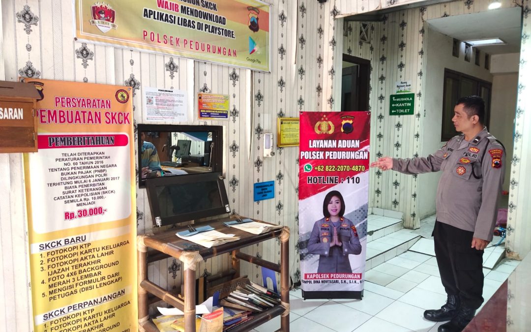 Meningkatkan Pelayanan Kepolisian, Polsek Pedurungan Membuka Hotline Aduan 110 Dan Whatsapp Kapolsek 082220704870