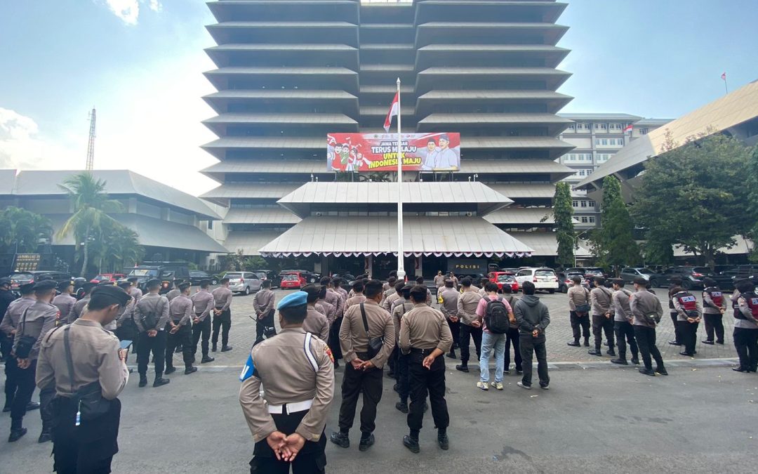 Pastikan Penyampaian Aspirasi Dan Pengguna Jalan Nyaman Joko Pimpin Pengaman Aksi Unjuk Rasa GEMPADEWA