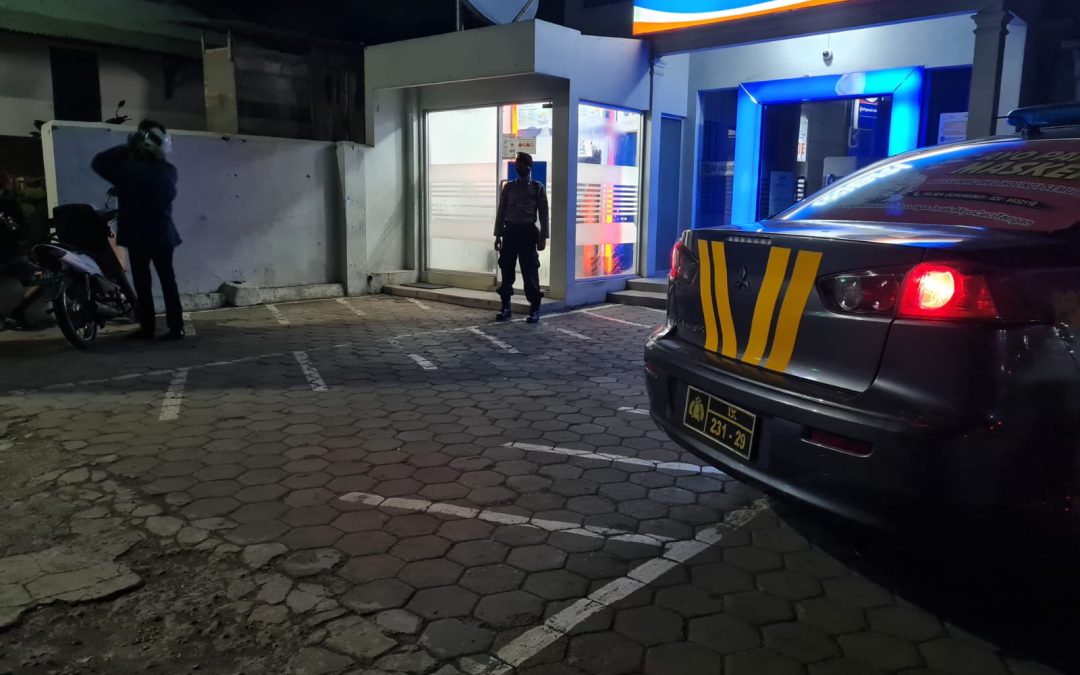 Cegah Tindak Kriminalitas, Unit Samapta Polsek Gunungpati Laksanakan Patroli Di ATM
