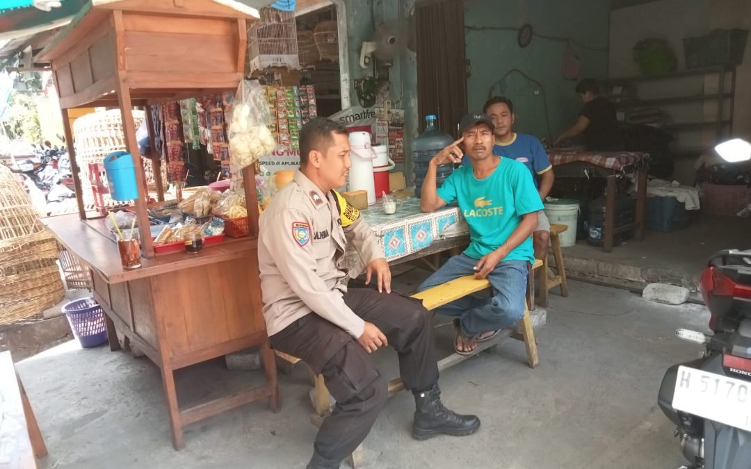 Pererat Silaturahmi, Aipda Candra Marmesa Sambang RT 1 RW 7 Lamper Tengah