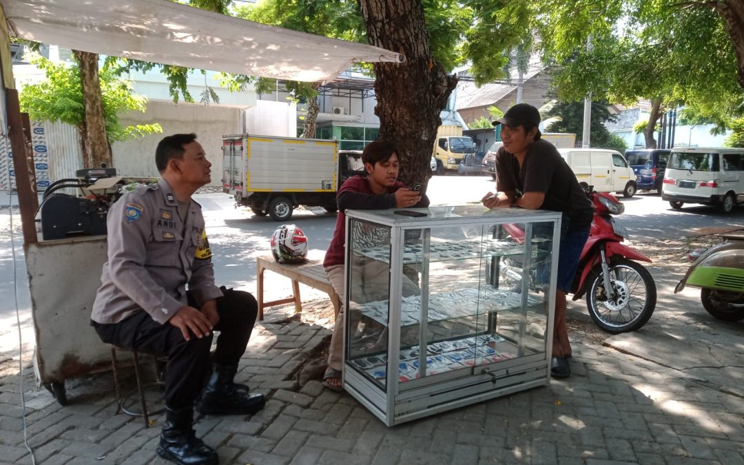 Sambang RT 9 RW 5 Mugasari, Aiptu Andi Setiyanto Serap Aspirasi Warga