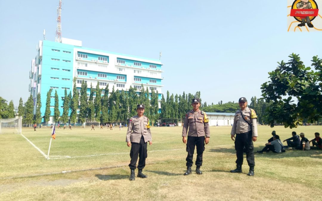 Cipta Keamanan Aipda Adip Monitor Competition Sepak Bola Cup 2023 Tingkat SMP Di Semarang