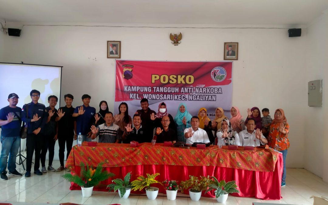 Wujudkan Kampung Tangguh Anti Narkoba Kanit 3 Sat Resnarkoba Polrestabes Semarang Binluh Di Kelurahan Wonosari