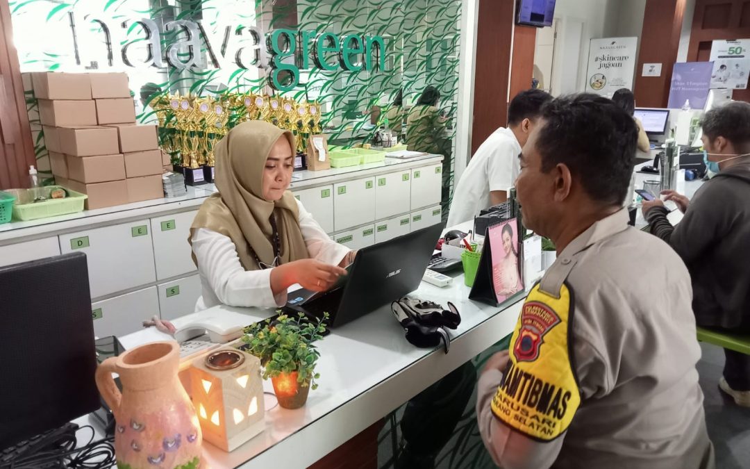 Sambang Navagreen Kaligarang, Aiptu Imam Buchari Wujudkan Kamtibmas Kondusif