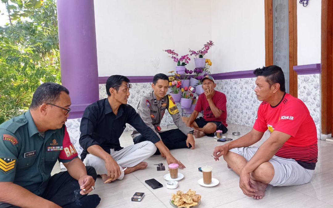 Sambang RT 6 RW 1 Lamper Lor, Aipda Adi Widyantoro Serap Aspirasi Warga
