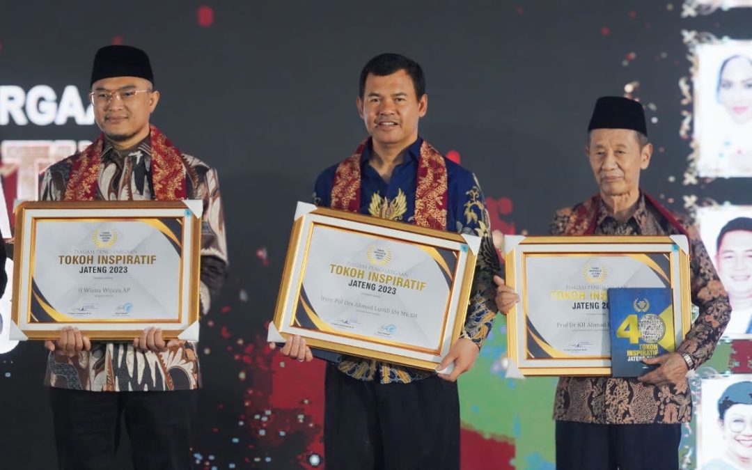 Kapolda Jateng Irjen Ahmad Luthfi dan Pakar Forensik Kombes Dr Summy Hastry Dinobatkan Menjadi Tokoh inspiratif Jawa Tengah 2023.