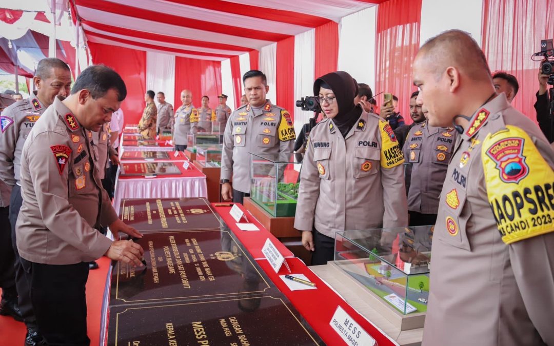 Resmikan 12 Bangunan Baru di Lingkungan Polda Jateng, Kapolda : Untuk Meningkatkan Profesionalisme dan Layanan Pada Masyarakat