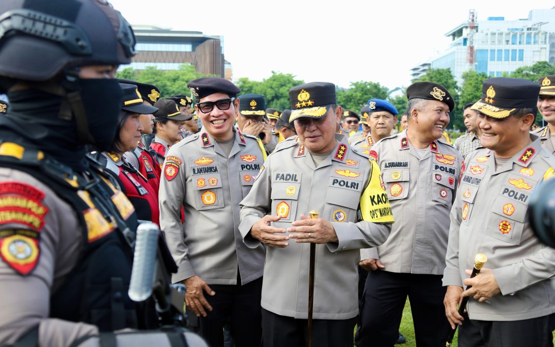 Menjelang Tahapan Inti Pemilu, Kabaharkam Cek Kesiapan Fungsi Sabhara Jajaran Polda Jateng