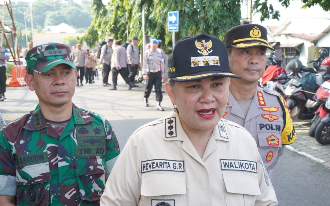 Gelar Apel Pergeseran Pasukan Pengamanan Pemilu 2024 ; Forkopimda Kota Semarang Siap Kawal Kotak Suara dan Penghitungan