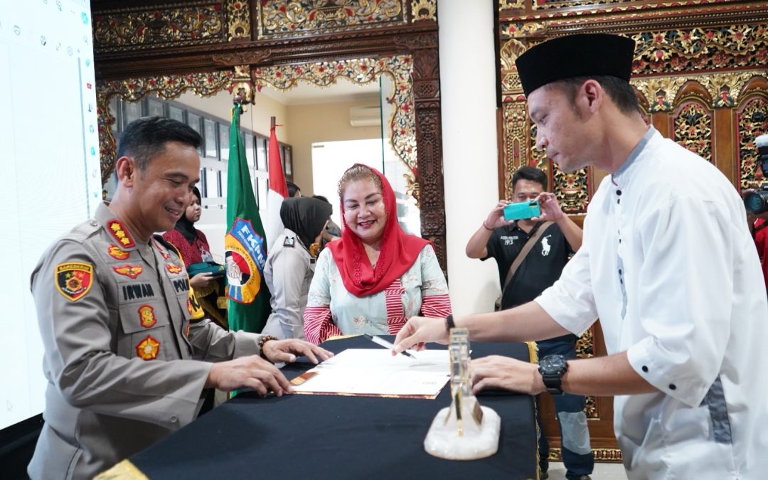 Pelantikan Ketua dan pengurus FKPM Da’i Kamtibmas Polrestabes Semarang Periode 2024-2026