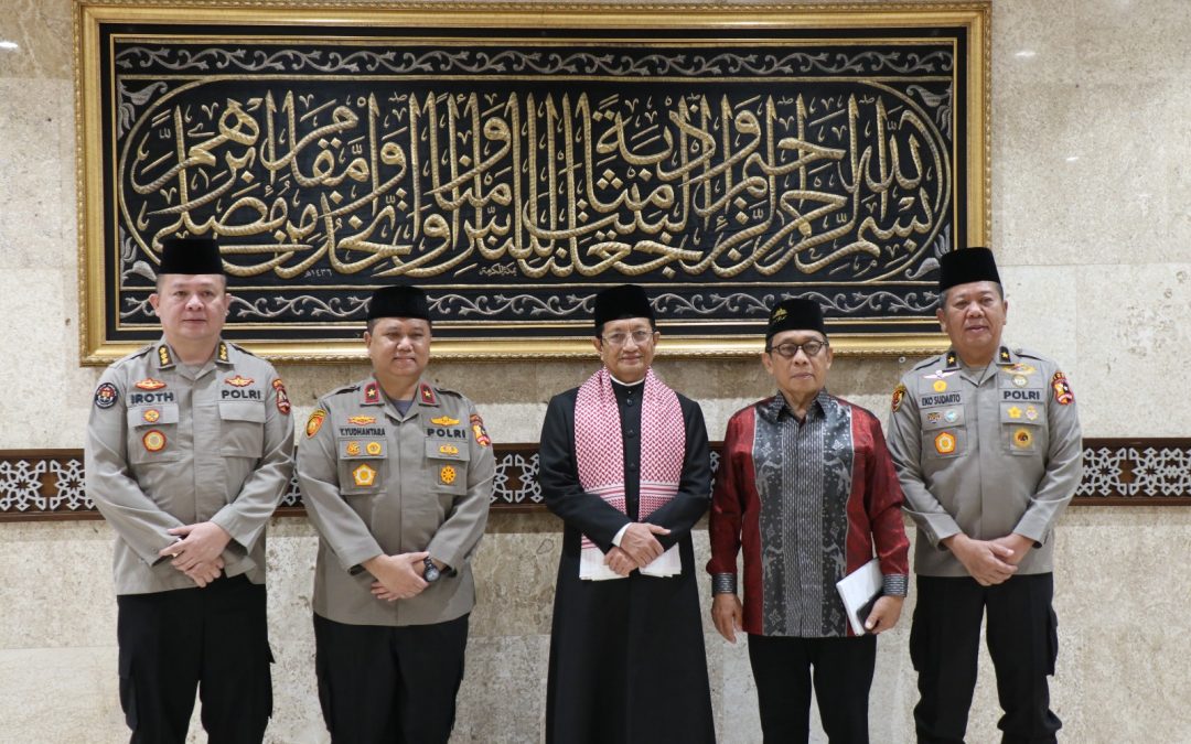 Ditemui Tim Ops NCS Polri, KH Nasaruddin Umar: Masjid Istiqlal Jadi Jembatan Pemersatu Bangsa