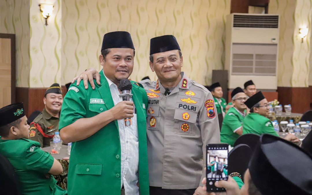 Irjen Pol Ahmad Luthfi pererat sinergi dengan GP Ansor Jawa Tengah; hal senada di katakan Ketua PW Ansor Jateng menyatakan setiap saat berkolaborasi dengan Kepolisian