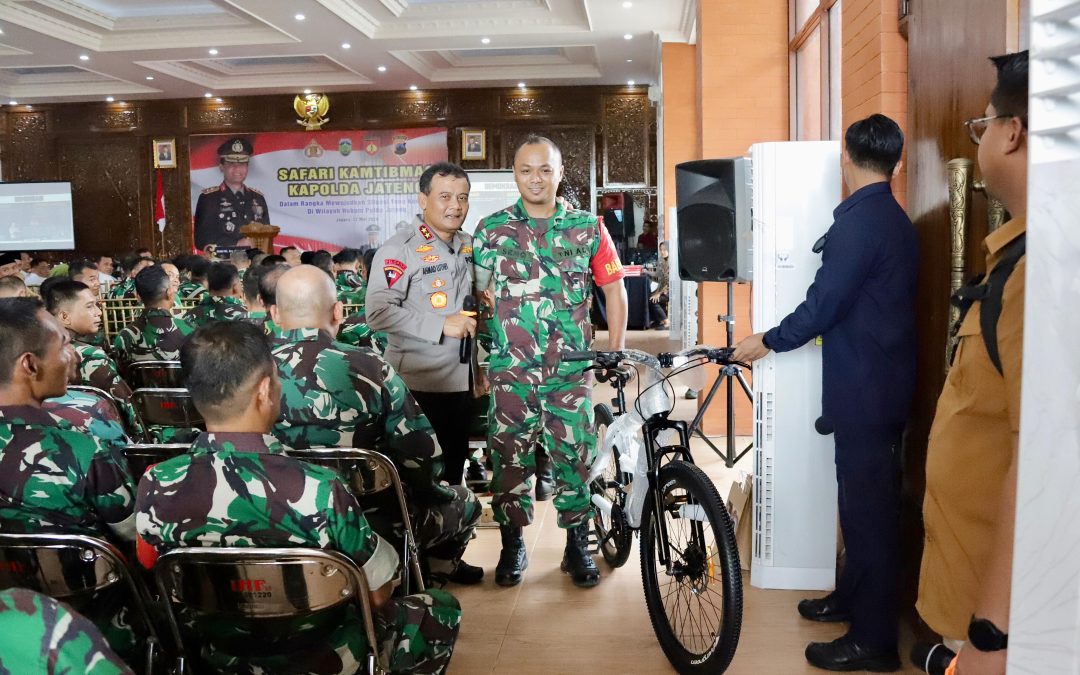 Irjen Pol Ahmad Luthfi Kapolda Jateng yang tidak bangga menghukum masyarakat; jangan sedikit sedikit Pidana, gunakan Pendekatan Restorasi of Justice