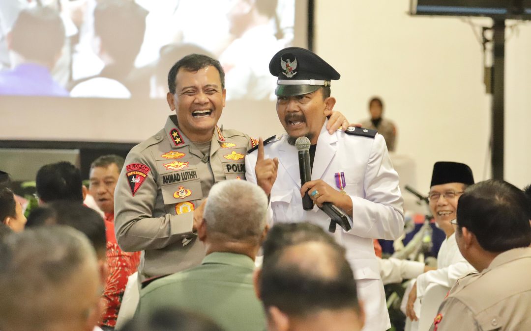 Saat Safari Kamtibmas Irjen Pol Ahmad Luthfi di sebut Pemimpin yang di sukai rakyat