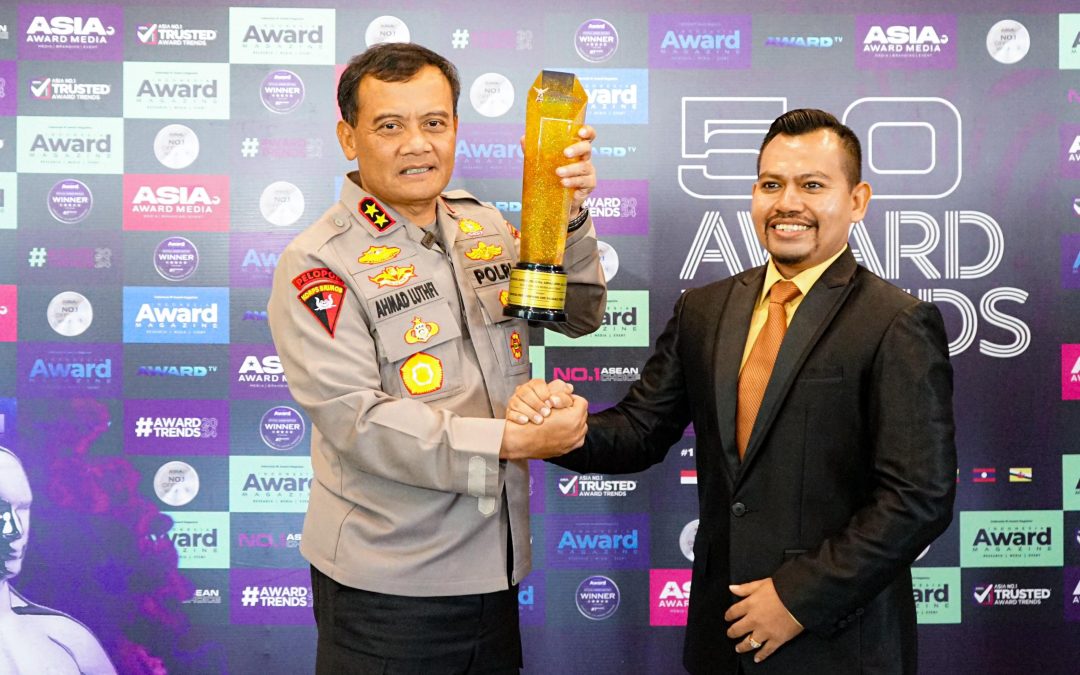 Irjen Pol Ahmad Luthfi Terima Penghargaan Indonesia Most Inspiring And Valuable Figure 2024 Dari Indonesia Award Magazine