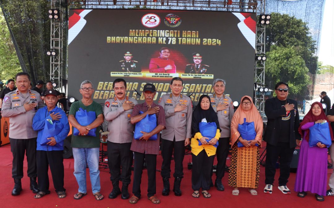 Wakapolri Komjen Pol Agus Andrianto Baksos Bersama Squad Nusantara