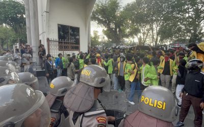 Polrestabes Semarang Amankan 32 Orang Dalam Kerusuhan Demo Di Jalan Pemuda