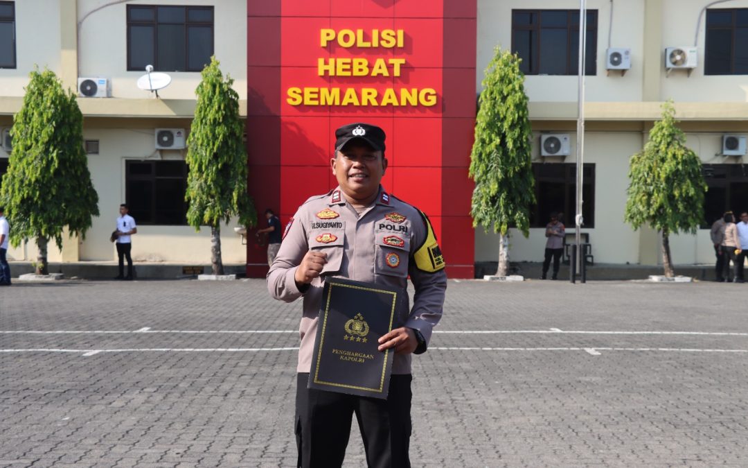 Aiptu Sugiyanto Mendapatkan Penghargaan Kapolri Atas Aksi Heroiknya, Terima Kasih Bapak Kapolri