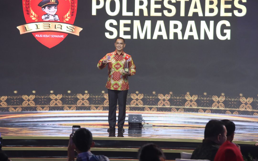 Kentongan Digital Polrestabes Semarang: Aplikasi LIBAS Raih Penghargaan Inovasi Pelayanan Publik Terbaik