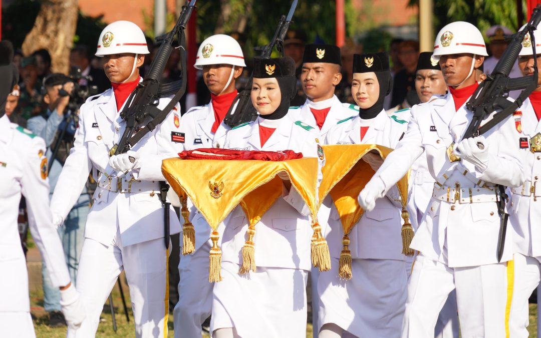 Peringati HUT Kemerdekaan R.I Ke-79; Satukan Langkah, Jaga Keamanan Bersama Polda Jateng