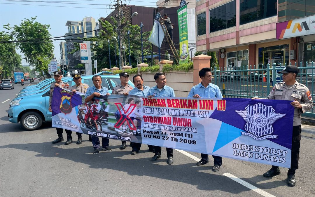Di hari ke 3 Ops Zebra Candi Polda Jateng; Ingatkan Keselamatan Lalu Lintas Tanggung Jawab Kita Semua