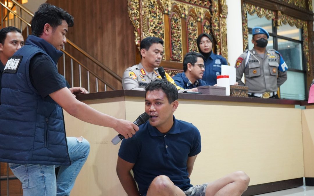 Polrestabes Semarang Tangkap Tersangka Pembunuhan di Kos TKP Peterongan