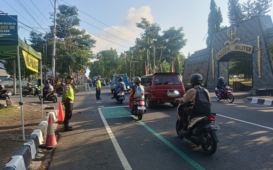 Polda Jateng Apresiasi Warga Magelang; Jaga Keamanan dan Ketertiban Selama Kedatangan Presiden R.I Dan Kabinet Merah Putih