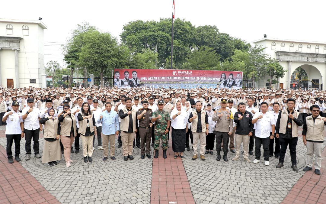 Polrestabes Semarang Janjikan Dukungan Penuh kepada Pengawas Pemilihan Jelang Pungutan Suara Kota Semarang