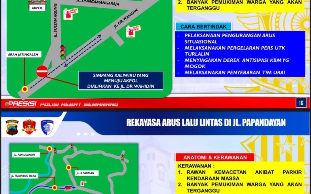 Rekayasa Lalu lintas, Presiden Prabowo akan Hadir Di AKPOL dalam Rangka Apel Kasatwil Se-Indonesia