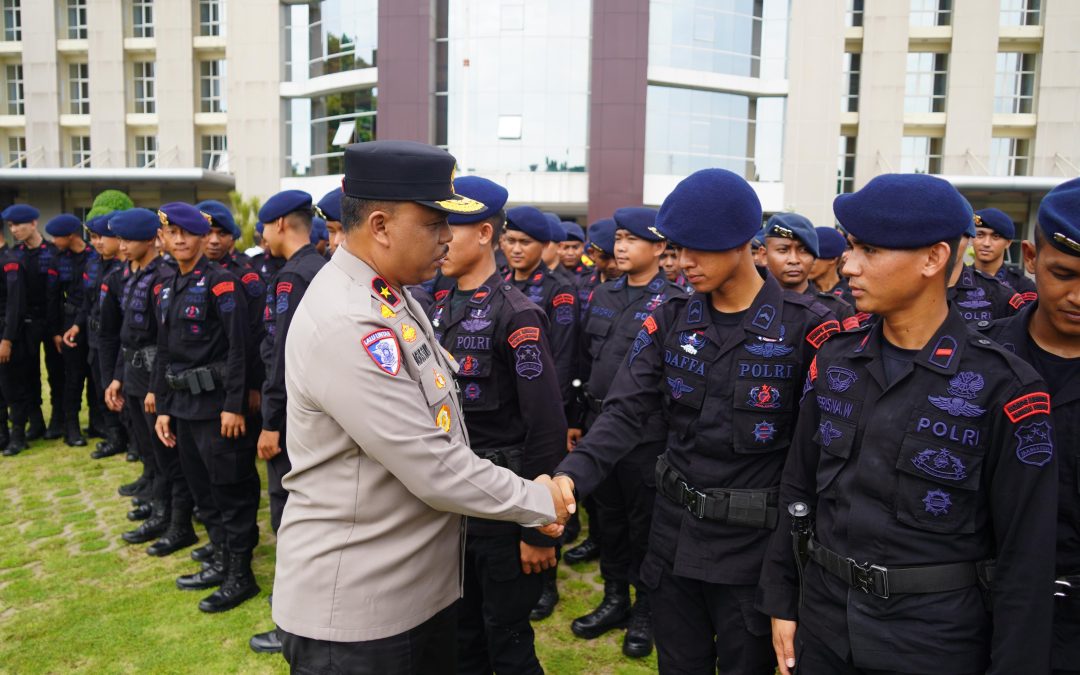 Sukses Amankan Pilkada, Polda Jateng Lepas Kepulangan 300 Personil BKO Korps Brimob Polri