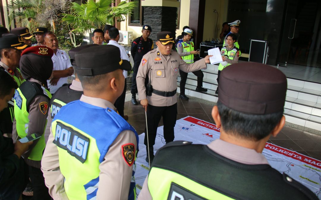 Polresta Magelang; 717 Personel Gabungan Dikerahkan Amankan Kunjungan Wapres R.I