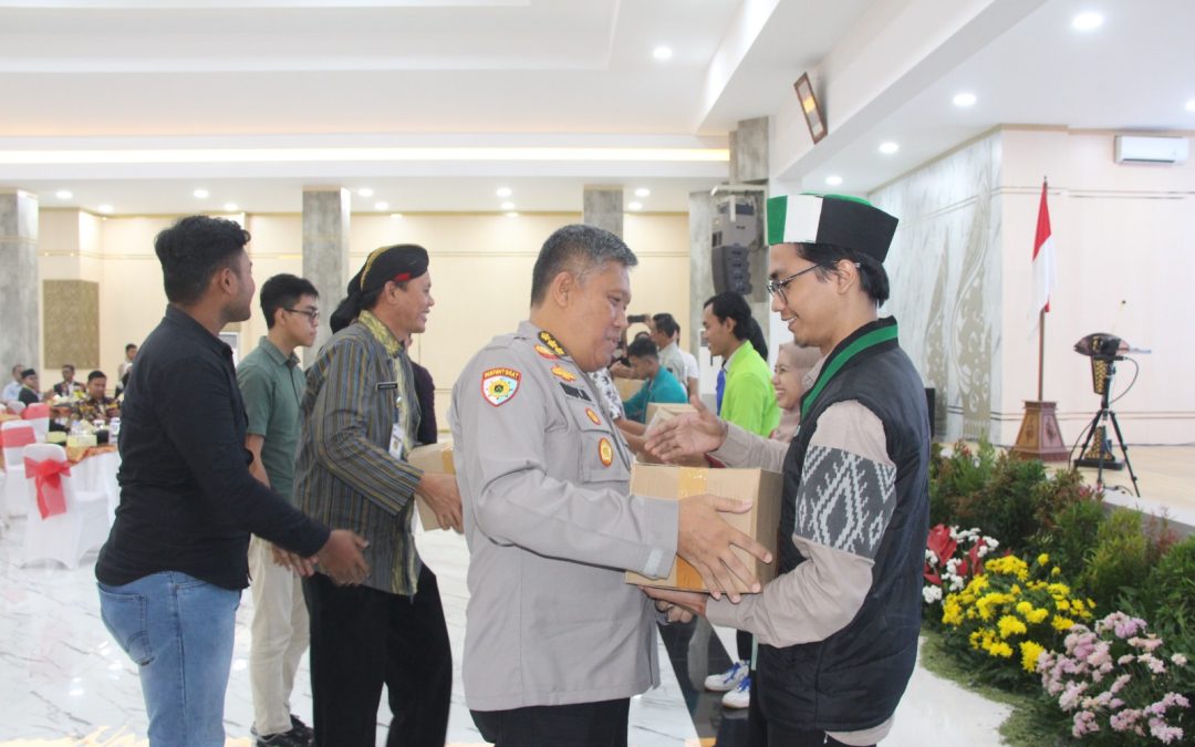 Sambut Ramadhan, Polda Jateng Gandeng Mahasiswa Gelar Bakti Sosial