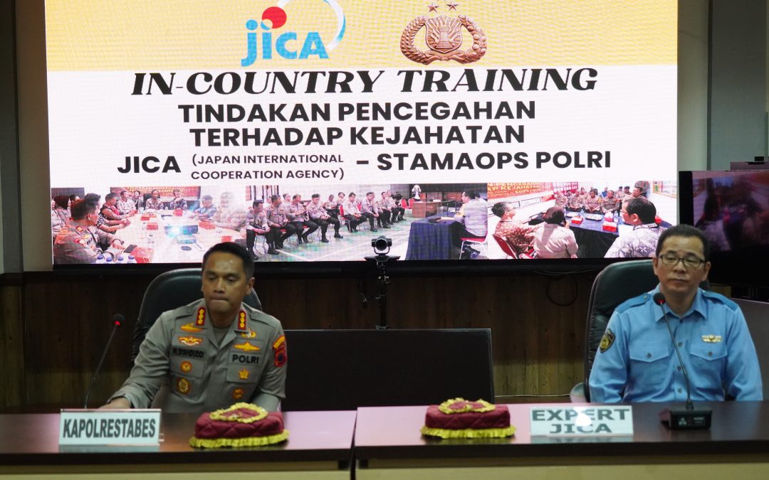 Kapolrestabes Semarang Tutup Program Pelatihan Pencegahan Kejahatan, Sambut Baik Kerja Sama dengan JICA