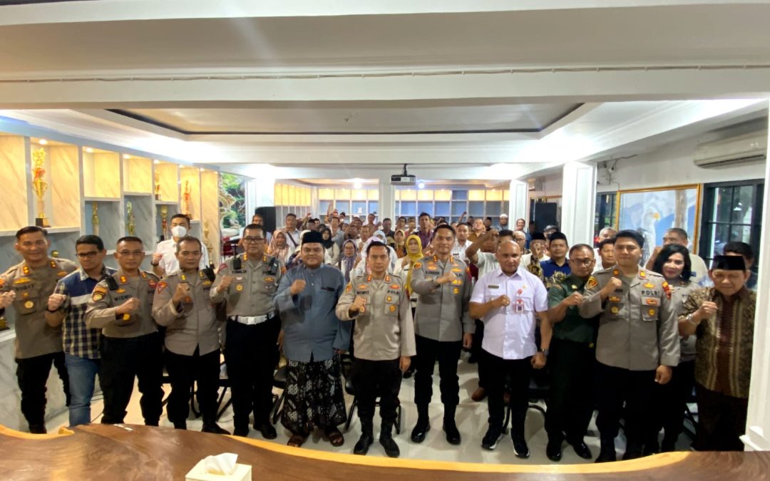 Kapolrestabes Semarang Safari Kamtibmas, Ngabuburit Bersama Kecamatan Semarang Tengah bahas Kamtibmas Bersama Bulan Ramadhan