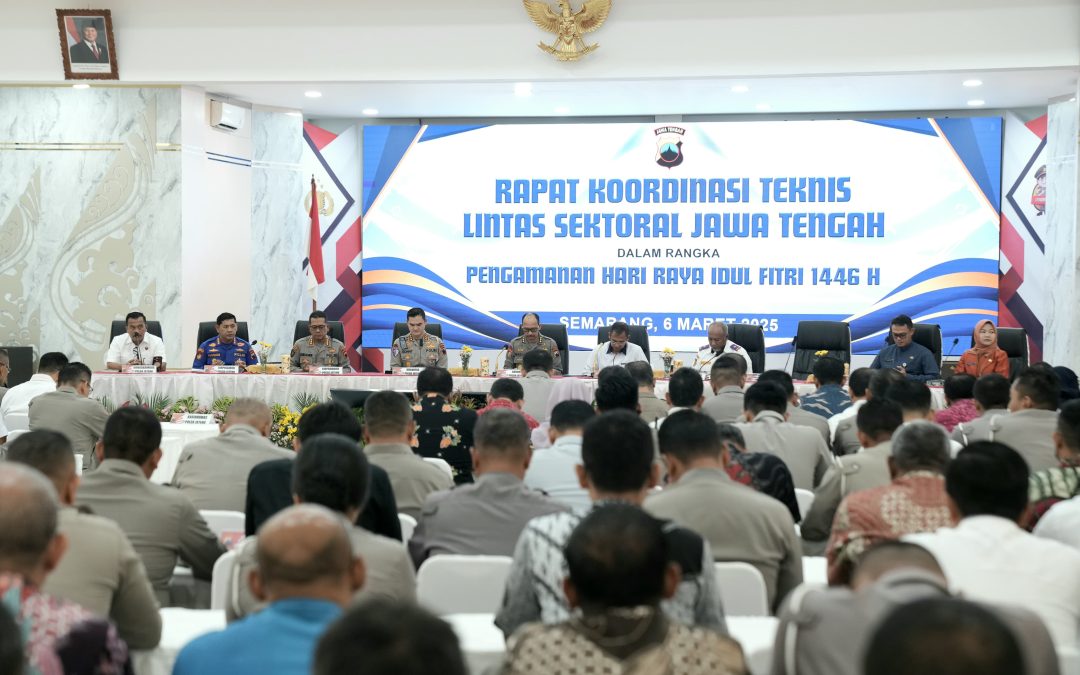 Polda Jateng Sebut Kolaborasi Antarinstansi Jadi Kunci Utama Wujudkan Suasana Lebaran Aman, Nyaman, dan Damai