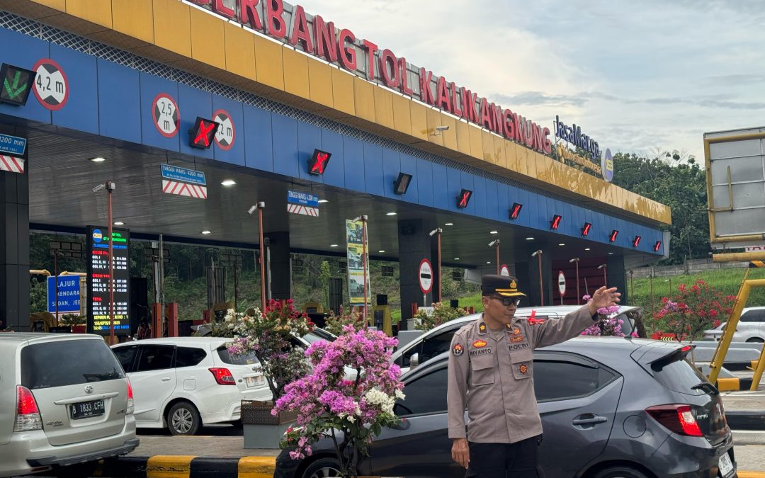 Situasi Arus Lalu lIntas H+1 Lebaran di Jawa Tengah Masih Ramai Lancar