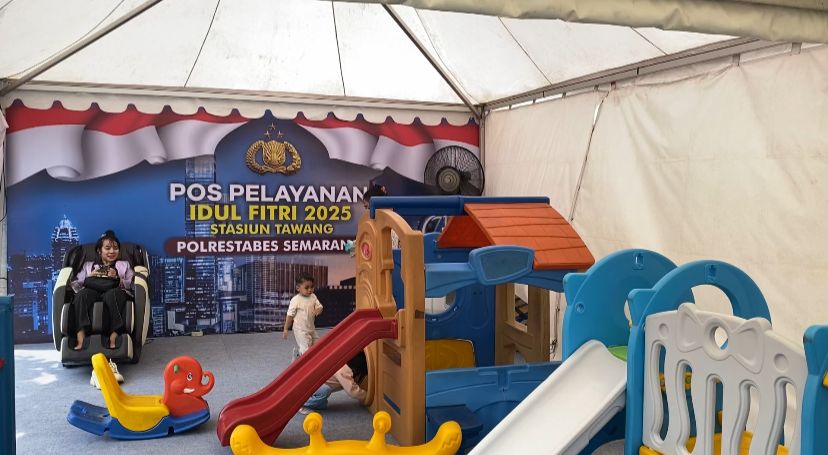 Polrestabes Semarang Jadikan Posyan Tawang Ramah Anak, Utamakan Kelompok Rentan Selama Musim Mudik