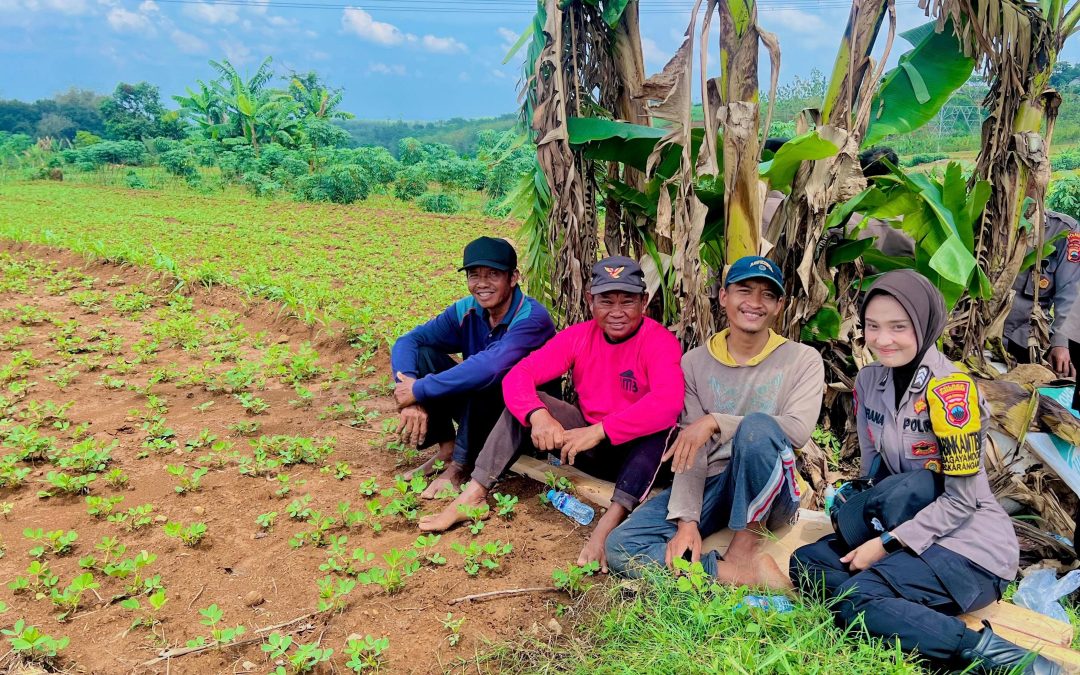 Dari Pekarangan untuk Negeri; Kiprah Polwan Bhabinkamtibmas dalam Asta Cita Ketahanan Pangan