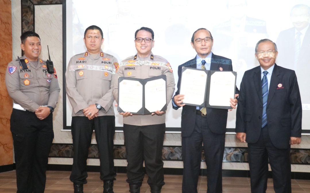 Teken MOU dengan UMUKA, Wujud Komitmen Polri Dalam Mendukung Program 4 Asta Cita Pemerintah RI