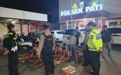 Polresta Pati Gagalkan Aksi Gangster yang akan Melakukan Aksi Tawuran
