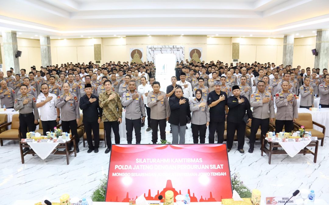 Gelar Silaturahmi Dengan Perguruan Silat se-Jateng, Kapolda Jateng Ajak Perguruan Silat Peringati 1 Suro dengan Kegiatan Positif
