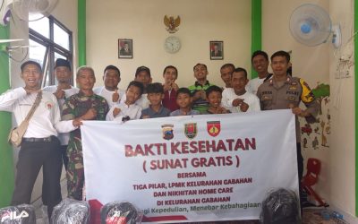 Bripka Agus Muzamil Pelopori Program Khitan Gratis, Wujud Kepedulian Polri terhadap Warga Kurang Mampu